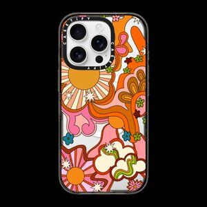 Casetify Seventies Psychedelic by Illustrated by Charlie iPhone16 Pro